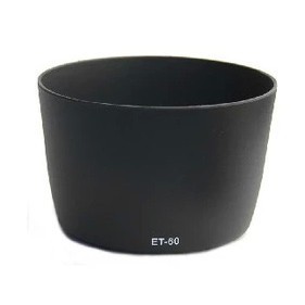 加厚ET-60卡口遮光罩 單眼配件 55-250 75-300鏡頭 58mm遮光罩 C673