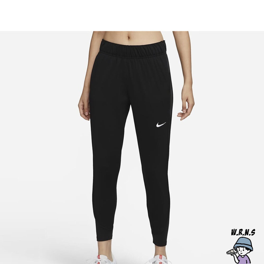 Nike 女裝 長褲 修身 慢跑 訓練 保暖 口袋 反光 黑 DD6473-010