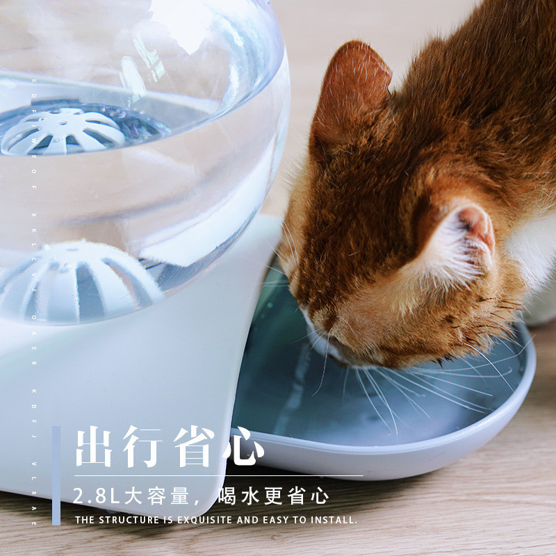 泡泡寵物碗飲水器貓咪喝水碗用品狗狗自動飲水機水盆寵物碗批發