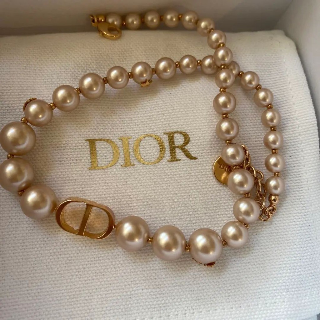 Dior 迪奧 頸鏈 珍珠 日本直送 二手