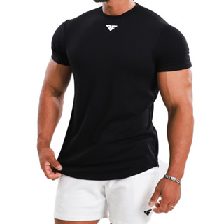 肌肉春夏男士兄弟運動休閒跑步健身服訓練緊身彈力棉韓版短袖T恤