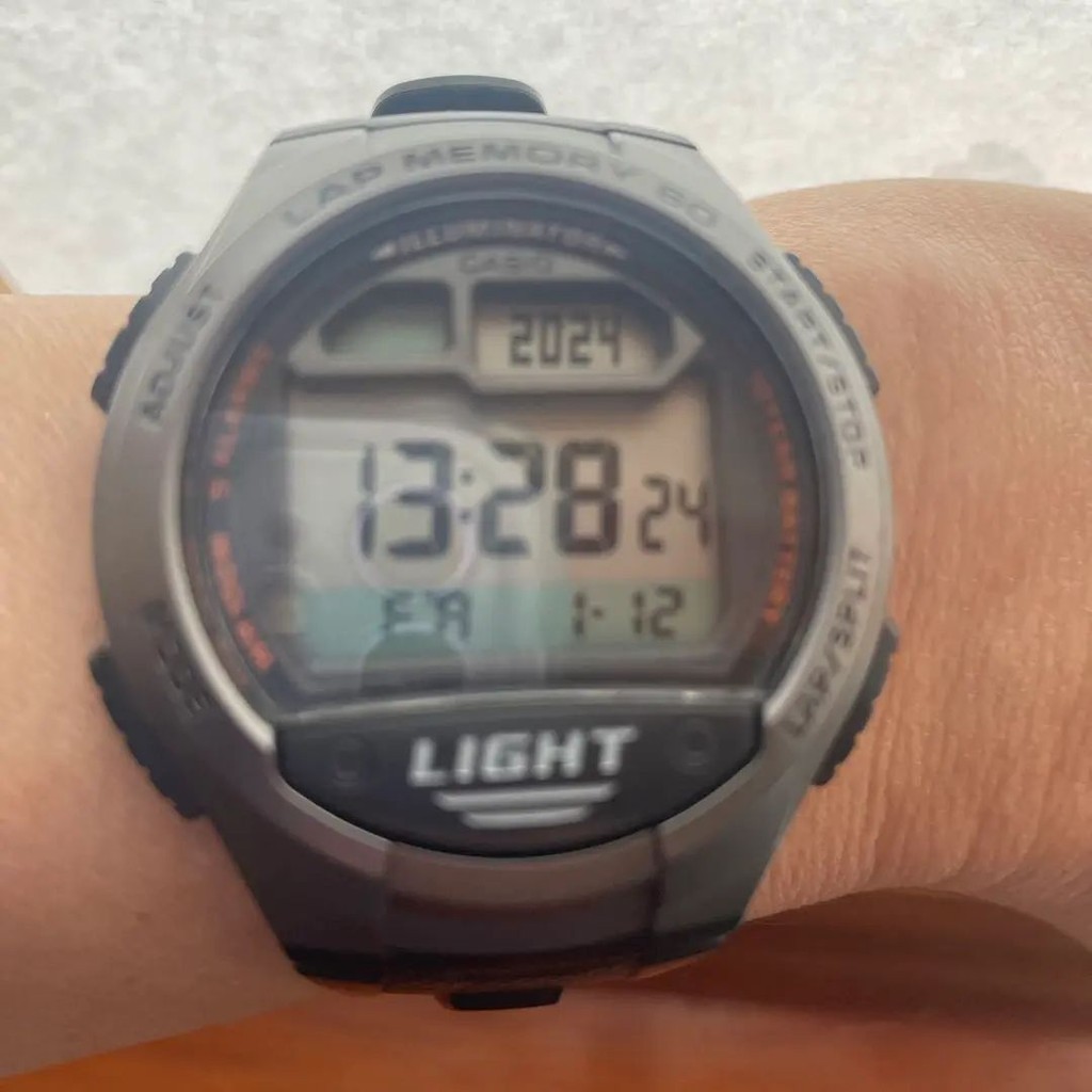 CASIO 手錶 W-734 電子 日本直送 二手