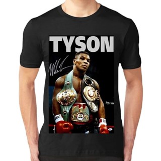 Boxer Mike Tyson 紀念拳擊 T 恤拳擊迷短袖 T