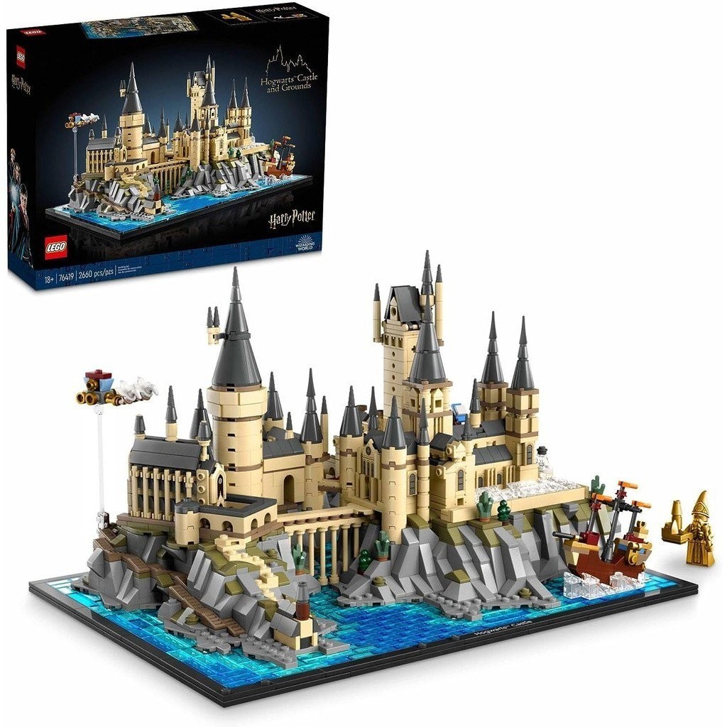 樂高 Lego Harry Potter Hogwarts Castle and Grounds 76419 拼搭套裝,