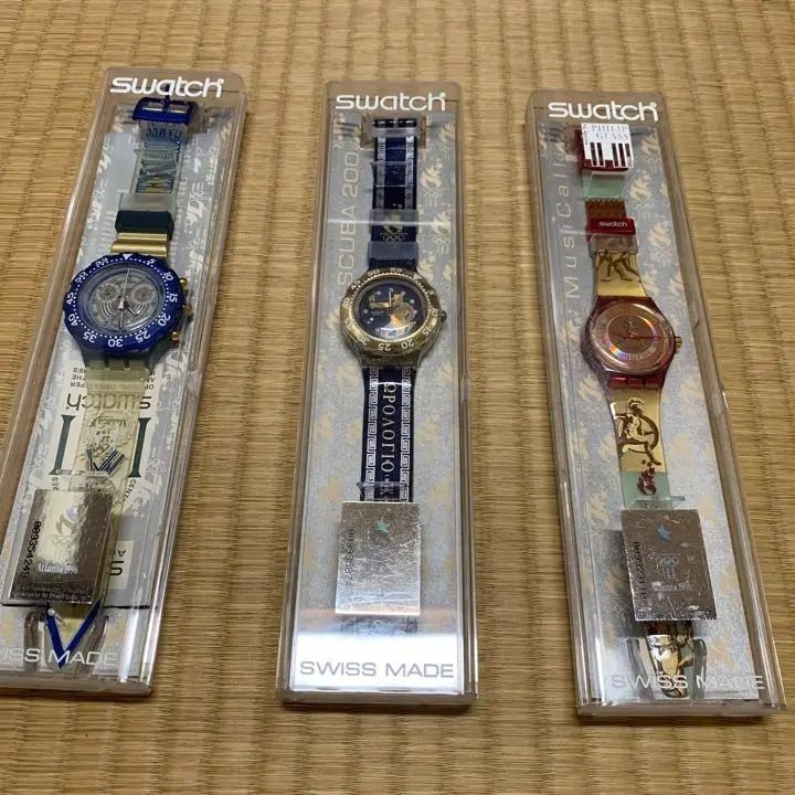近全新 Swatch 手錶 奧運 亞特蘭大 3入 組合 mercari 日本直送 二手