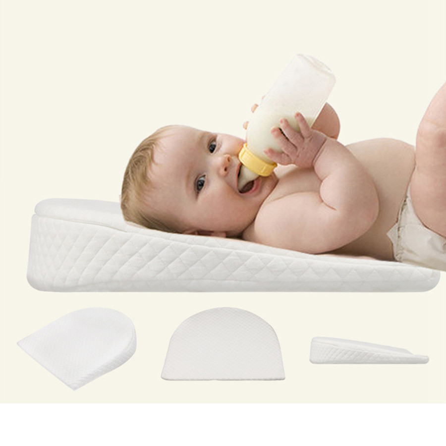 防溢奶嗆奶枕頭新生兒防吐奶枕餵奶神器嬰兒防吐奶斜坡墊10度斜坡多色可選保護枕