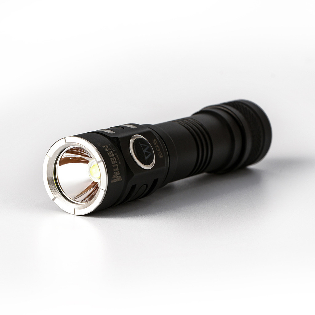 務本WUBEN E05強光手電筒可充電便攜超亮遠射探照燈戶外露營家用