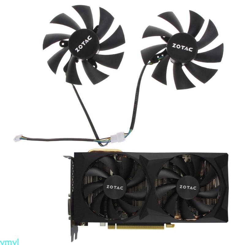 ZOTAC Ymyl 88mm 4PIN GA92S2H GA92A2H GPU 冷卻風扇適用於索泰 RTX2060 2