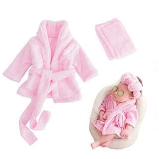 新生BAby攝影浴袍 毛巾道具套裝 嬰兒拍照浴巾寶寶照相拍攝配件