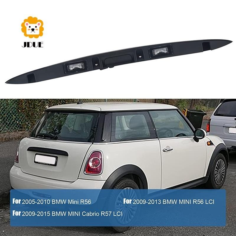 尾門艙口行李箱把手尾門把手 51132753602 適用於 Mini Cooper R55 R56 R57 R58 R5