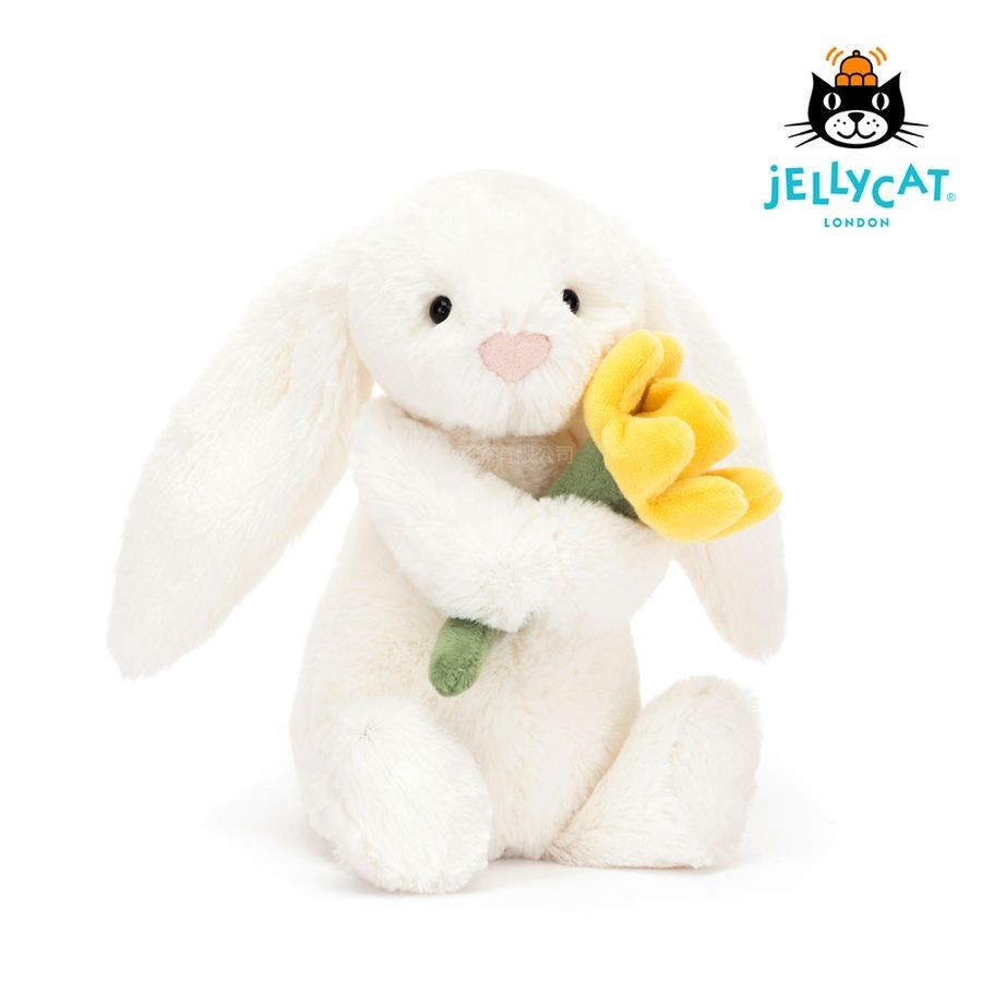 Jellycat水仙花甜心小兔/ 18cm eslite誠品