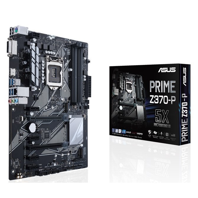 【現貨 品質保障】新到盒裝 華碩PRIME Z370-P  盒裝 支持 6 7 8代 9代CPU