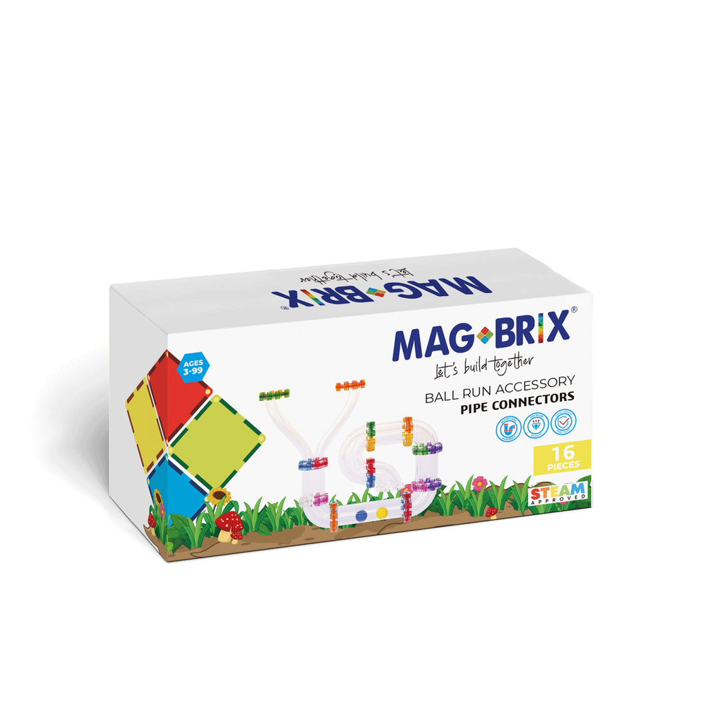 澳洲 Magbrix® 樂高磁力片/ 樂高球道連結配件 eslite誠品