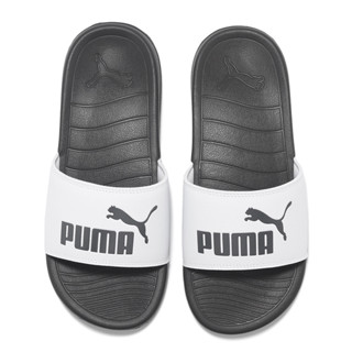 Puma 拖鞋 Popcat 20 男鞋 女鞋 白 黑 涼拖鞋 [ACS] 37227936