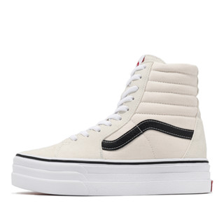 Vans 休閒鞋 Sk8-HI 3 Sole 女鞋 白 黑 高筒 日本線 厚底增高 [ACS] 6612730001