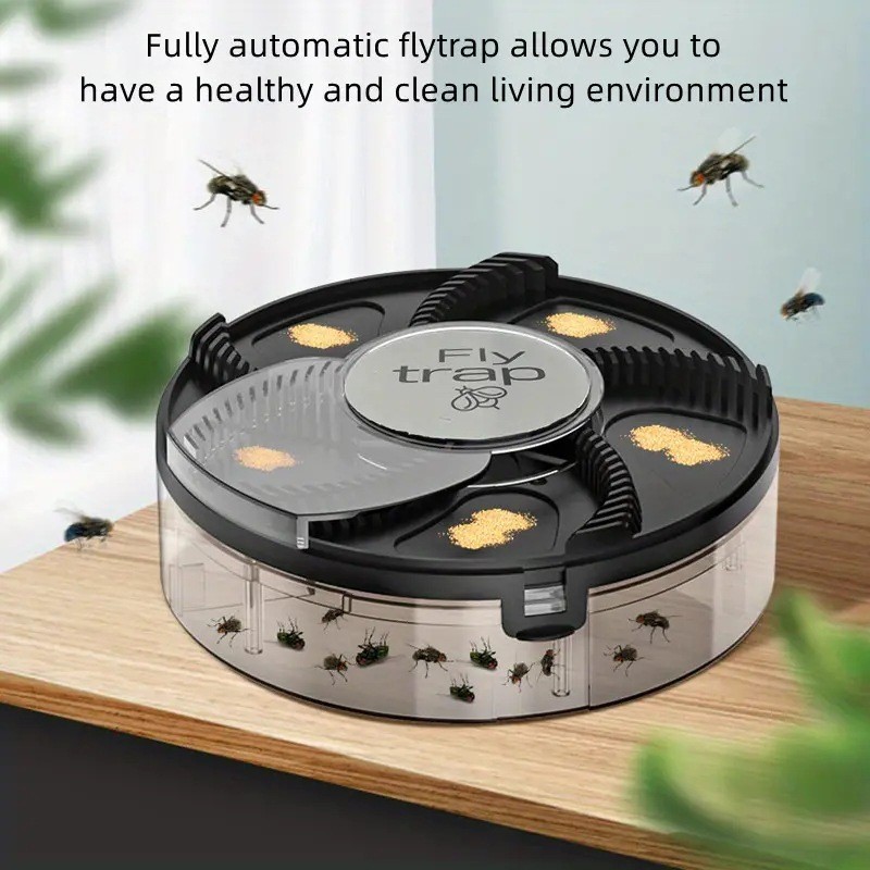 滅蒼蠅神器電動捕蠅器家用餐廳全自動抓蒼蠅果蠅誘捕器星之寶