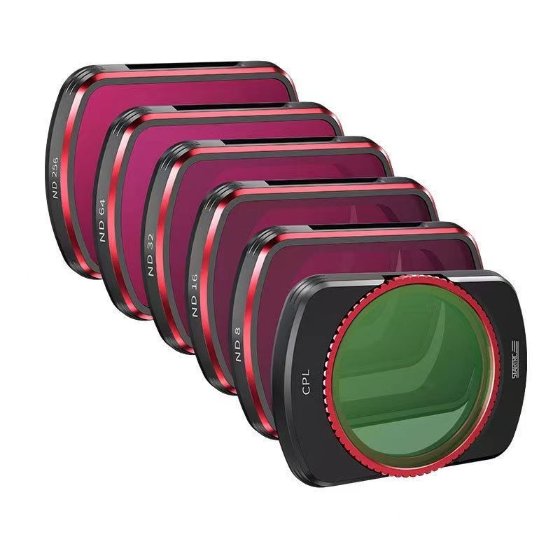 適用DJI大疆Pocket 3運動相機攝影磁吸快拆ND濾鏡套裝配件