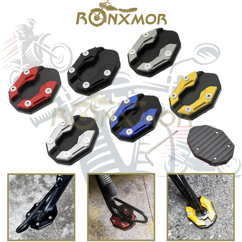 山葉 Ronxmor 1PC 全新支架延長腳摩托車適用於 YAMAHA NMAX155 XMAX300 ADV150 P