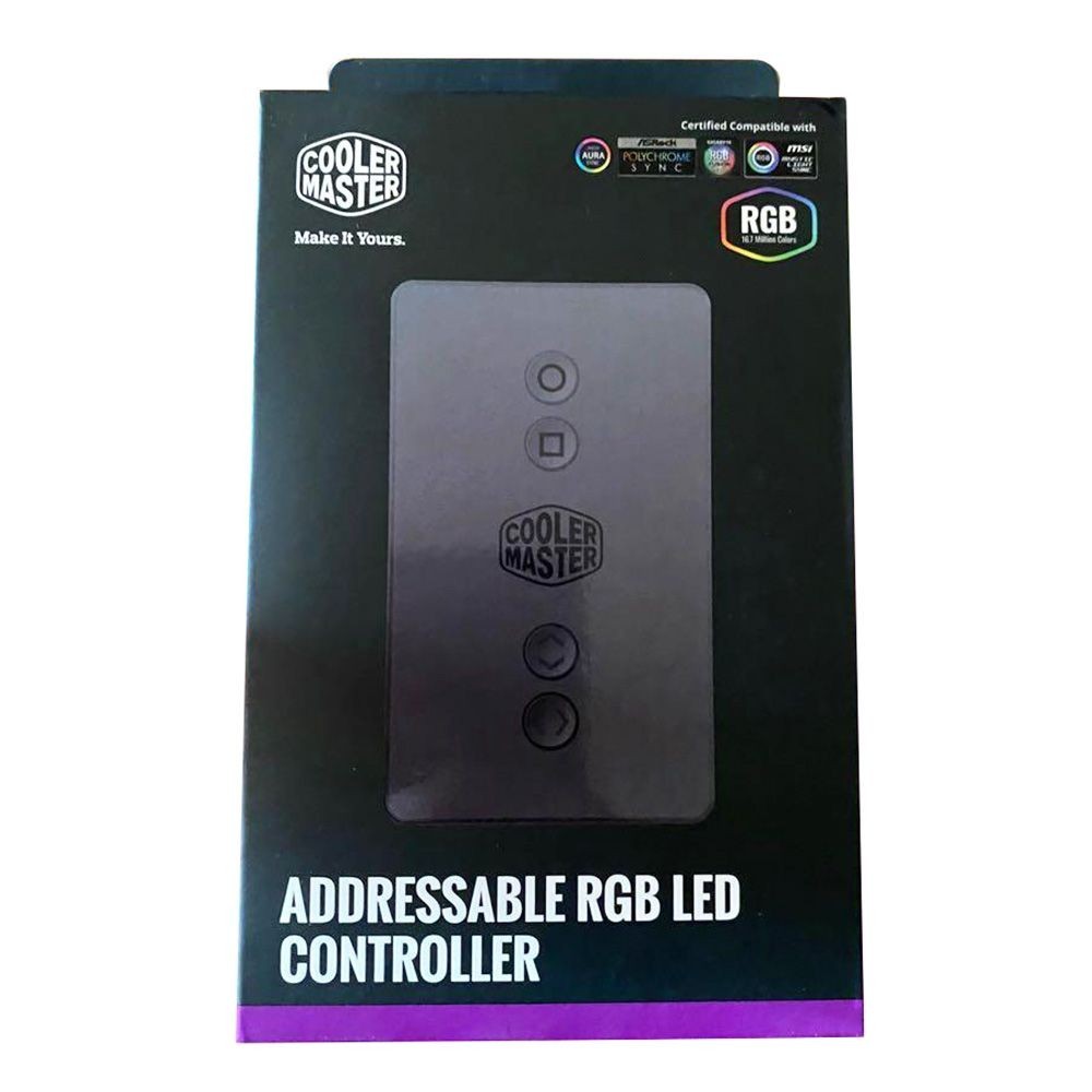 Cooler Master酷碼ARGB LED 燈光控制器(MFP-ACBN-NNUNN-R1)(平行進口)