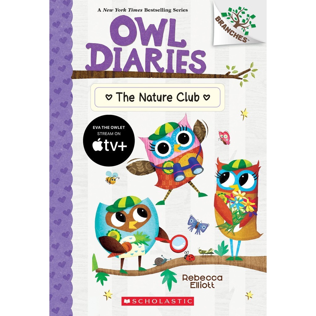 The Nature Club: A Branches Book (Owl Diaries #18)/Rebecca Elliott【三民網路書店】