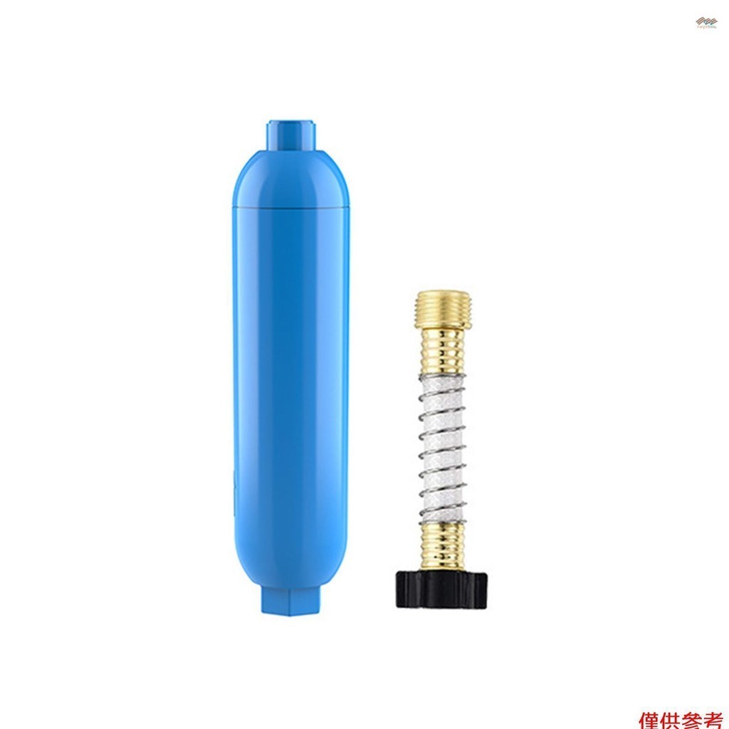 帶柔性軟管保護器的 RV 直列式濾水器、濾水器和軟管保護器可減少異味、氣味、氯和沉澱物,非常適合房車、露營車、旅行拖車、