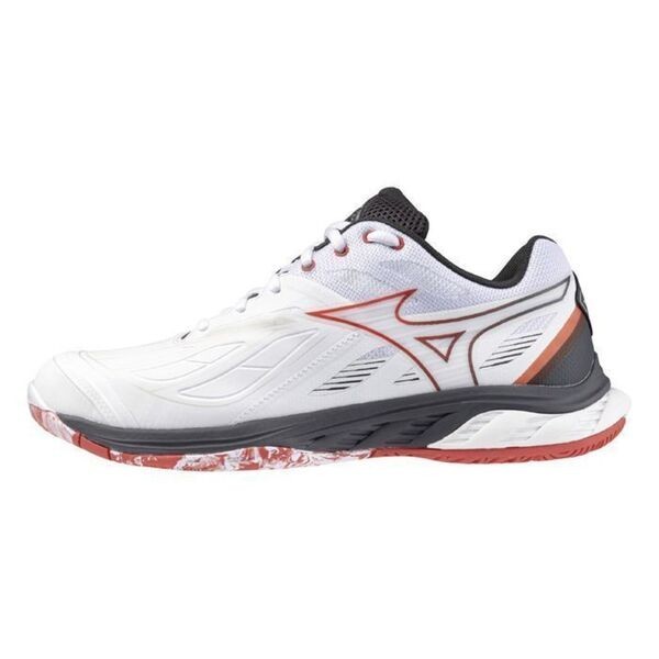 Mizuno 手/桌/羽/排球鞋 男 Wave Fang 2 寬楦 白 71GA231303