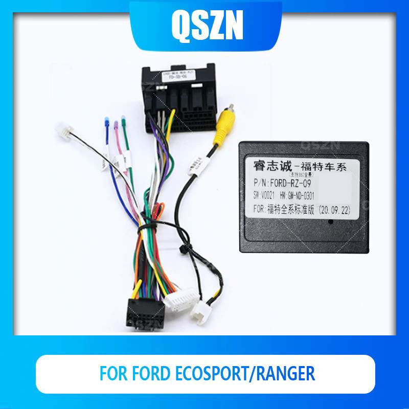 DVD Canbus 盒 FORD-RZ-09 適用於福特 Ecosport/RANGER Android 2 din