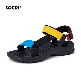 Socrs 夏季男士涼鞋防滑沙灘涼鞋透氣厚底高品質