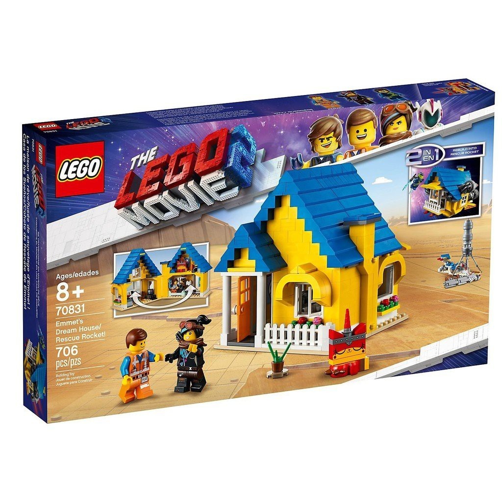 請先看內文 LEGO 樂高 70831 艾密特的太空飛屋