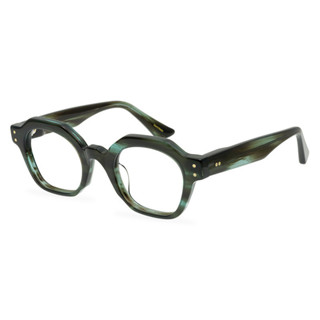 復古日式板材眼鏡框架男女通用多邊形國潮全框眼鏡架可配鏡