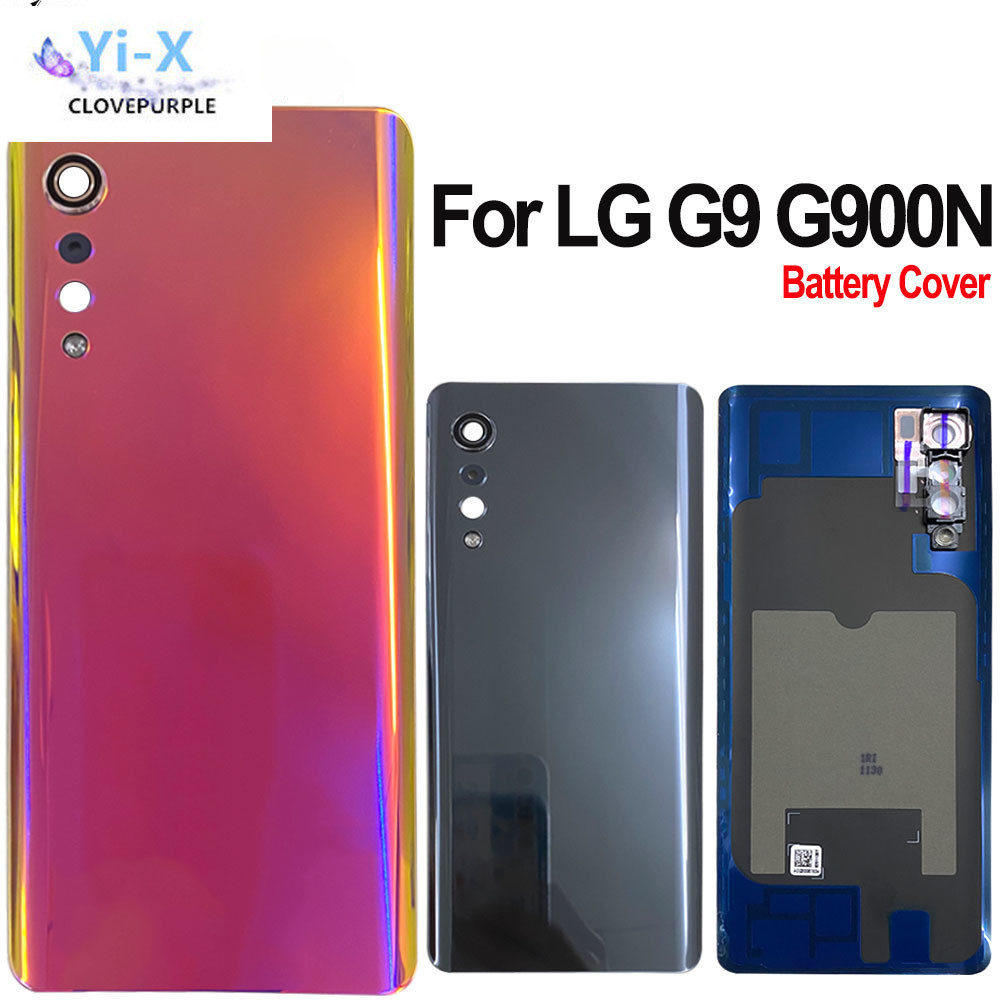 1x 適用於 LG Velvet 5G 電池蓋門適用於 LG G9 G900N G900EM 後殼後蓋帶鏡頭更換零件