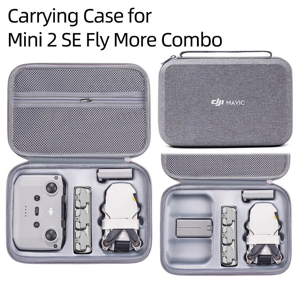 Dji Mini 2 SE 旅行背包包收納盒單肩包便攜包 DJI Mini 2 SE/Mini 2 無人機包配件