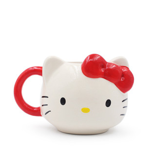 ⭐馬克杯水杯可愛貓咪 嚴選卡通蝴蝶結牛奶杯兒童貓杯3D廣告促銷杯