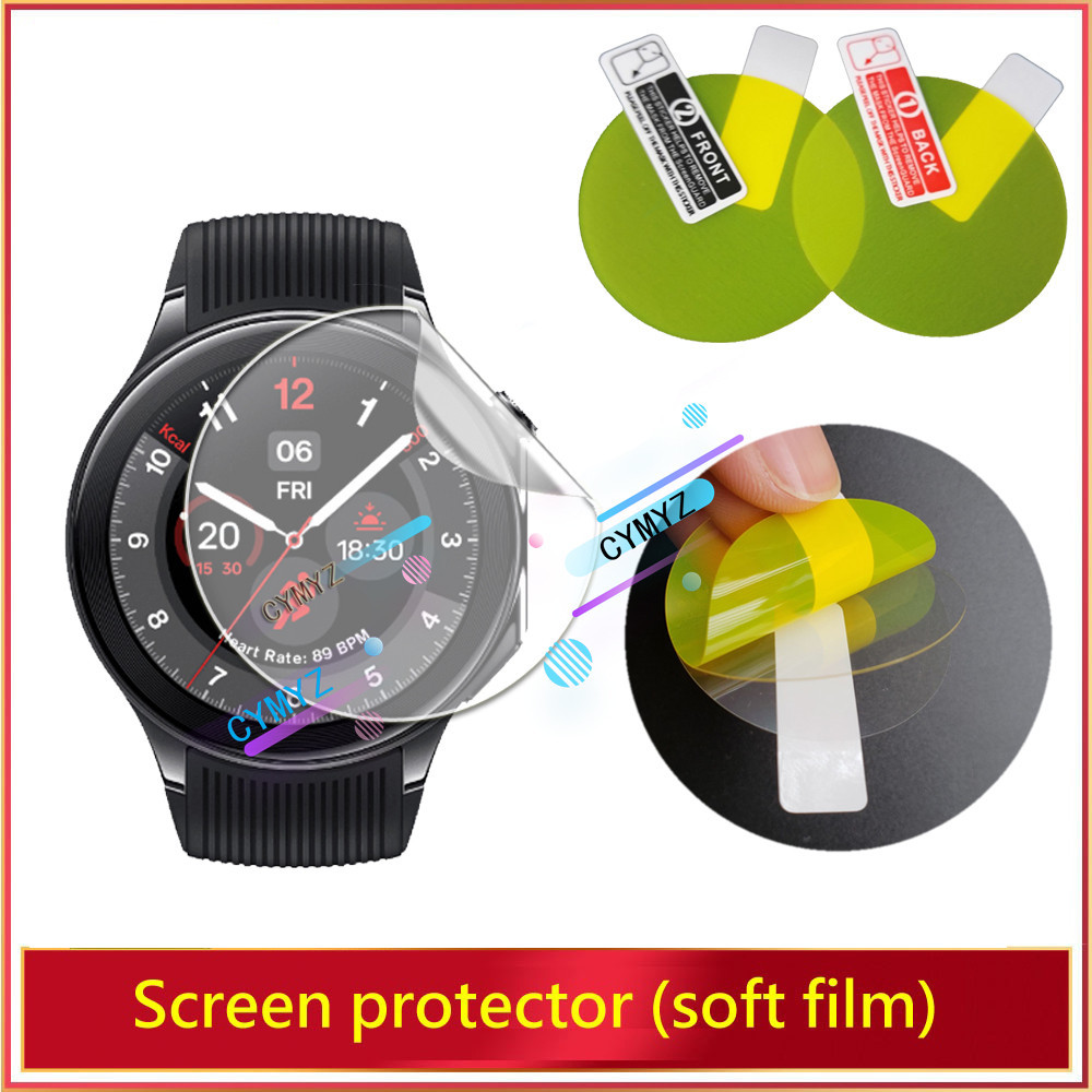 Oneplus watch 2 /oppo watch X 貼膜保護膜可修復保護套高清軟 TPU 水凝膠膜 OnePlu