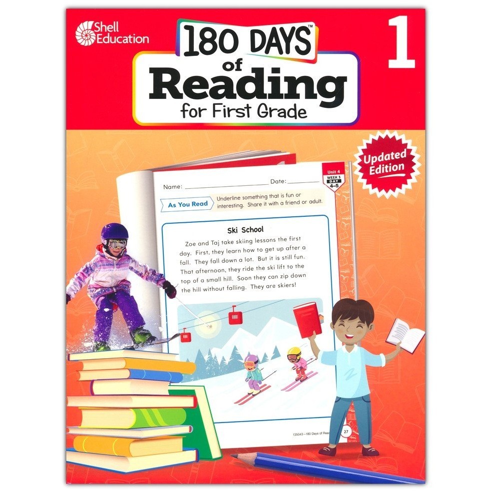 180 Days of Reading for First Grade, 2nd Edition/Stephanie Kraus【三民網路書店】
