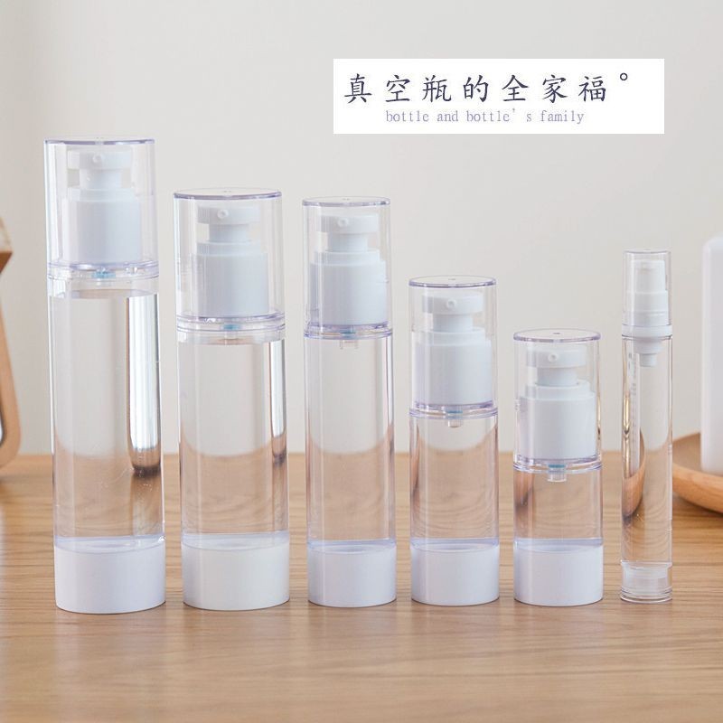 Vacuum spray bottle travel portable separate bottle small sp