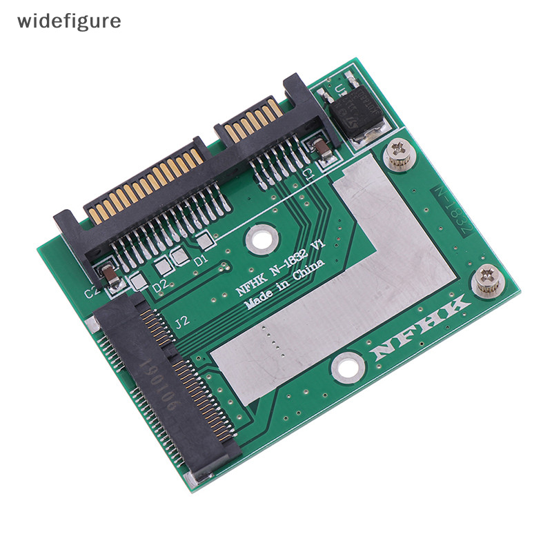 Widefigure mSATA ssd 轉 2.5'' SATA 6.0gps 適配器轉換器卡模塊板 mini pci