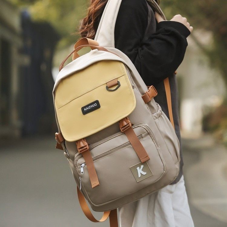 【Porter】時尚休閒潮流美式後背包山系輕便學生書包2024新款大容量旅行背包