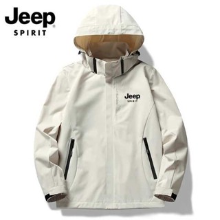 JEEP吉普衝鋒衣三合一男女新款進藏旅行外套防風防水戶外風衣夾克