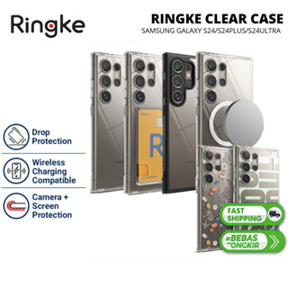 SAMSUNG Ringke Fusion 透明保護殼三星 Galaxy S24 Ultra Plus Magsafe