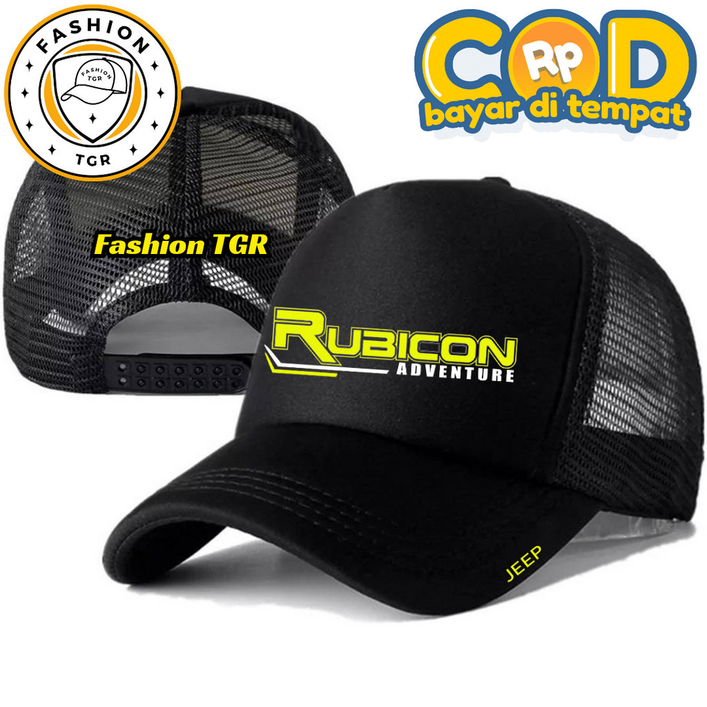 時尚 RUBICON 卡車司機帽 RUBICON Distro 帽子 Logo RUBICON 帽子高級成人男士帽子男士