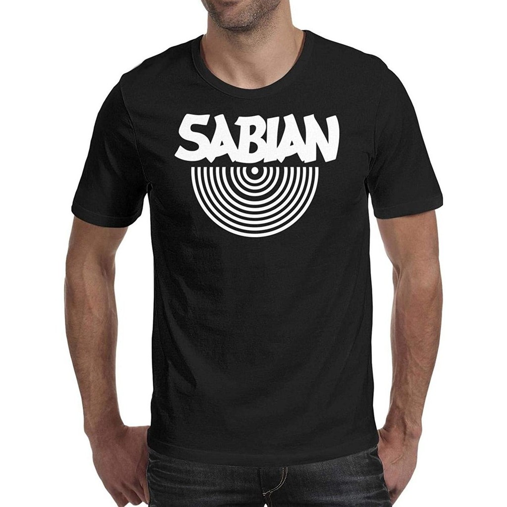 Sabian Logo 棉質運動裝 Oversize 男士 T 恤