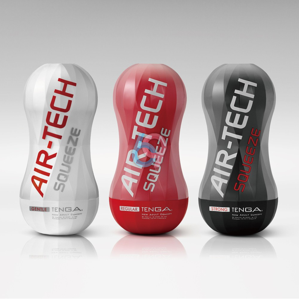 【妍妍情趣】日本TENGA AIR-TECH Squeeze軟殼增壓重覆使用飛機杯