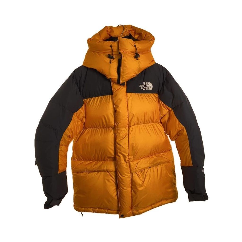 THE NORTH FACE 羽絨服 夾克外套Him Down Parka尼龍 橘色 日本直送 二手