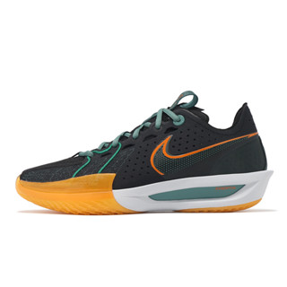 Nike 籃球鞋 Zoom G.T. Cut 3 EP 綠 橘 男鞋 GT 三代 實戰 【ACS】 DV2918-001