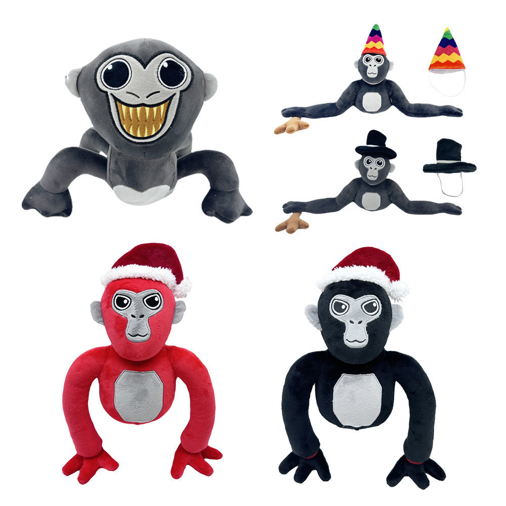 跨境熱賣 Gorilla Tag Monke 遊戲周邊大猩猩毛絨玩偶公仔