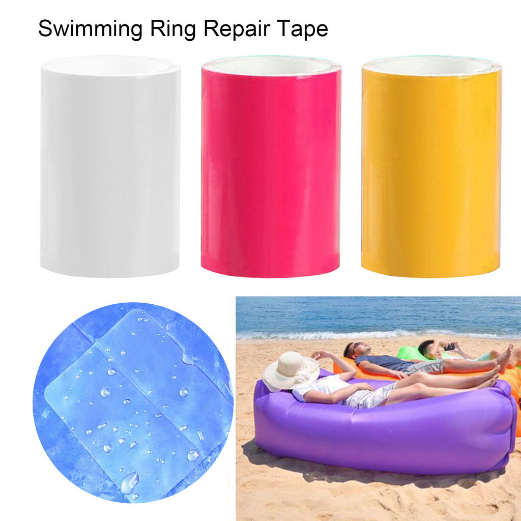 Outdoor-sport 1 Roll Repair Patch 自粘式強力附著力防水透明充氣游泳池雨傘修復貼片