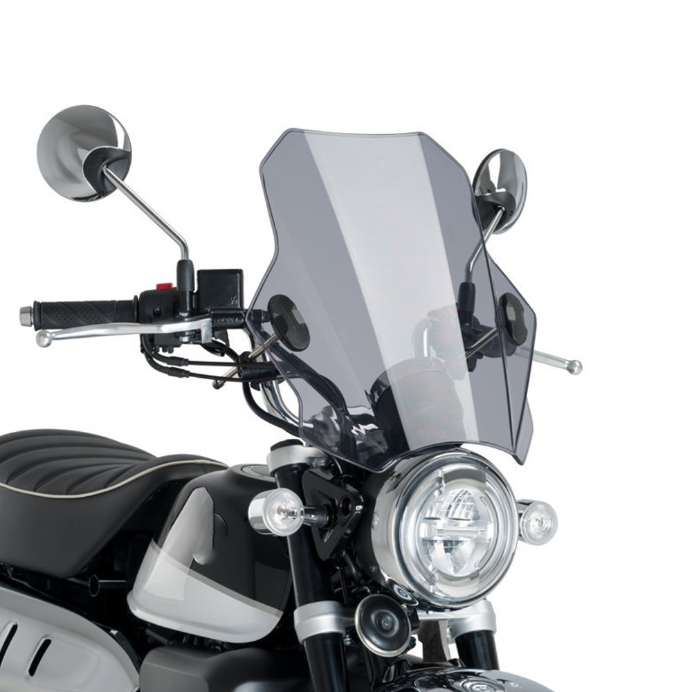 HONDA 摩托車可調擋風玻璃擋風玻璃適用於本田 CT125 CT 125 MONKEY125 MONKEY 125 2