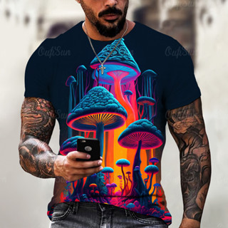 Magic Print 男士短袖襯衫 Fun 3d 印花襯衫加大碼街頭服飾