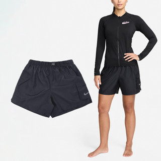 Nike 短褲 Voyage Cover-Up 女款 黑 海灘褲 腰帶 速乾 沙灘 [ACS] NESSE321-001